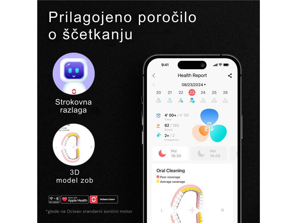 Oclean Električna četkica za zube X Ultra 20 Se