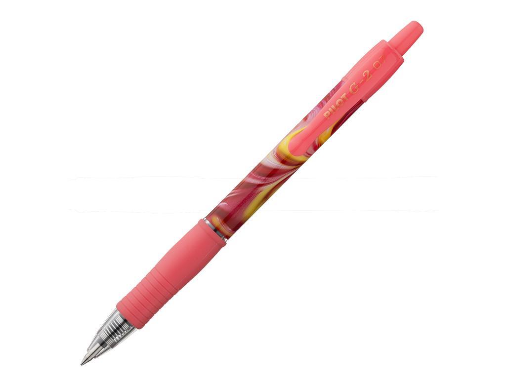 Pilot Gel roler G-2 0,7 FLOW roza/modro črnilo