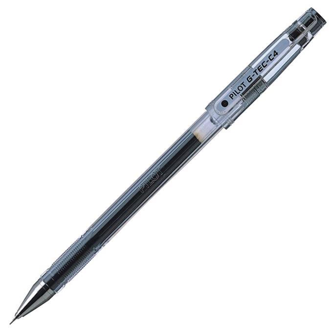 Pilot Gel roler G-TEC-C4, črn (0,2mm)