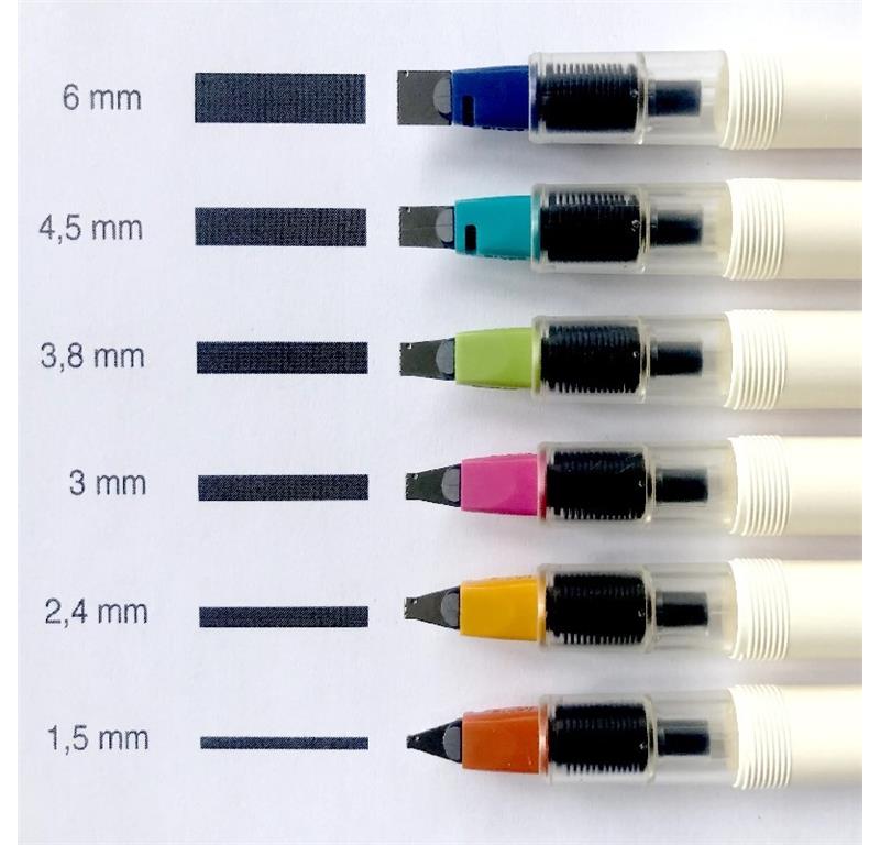 Pilot Nalivno pero PARALLEL PEN, BARVE