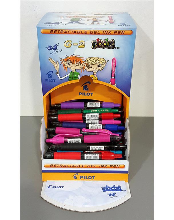 Pilot Gel roler G-2 PIXIE SORT. 84 kos