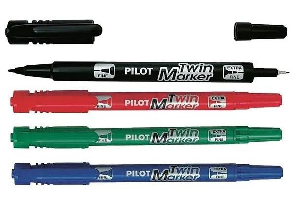 Pilot Marker TWIN BEGREEN, BARVE