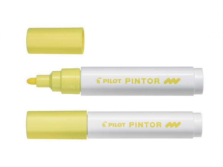 Pilot Marker Pintor MEDIUM, Pastel rumen