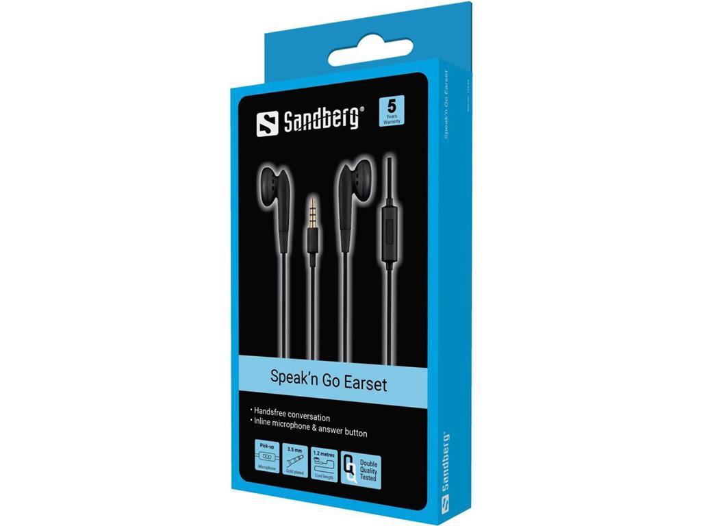 Sandberg Sandberg Speak’n Go Earset Black