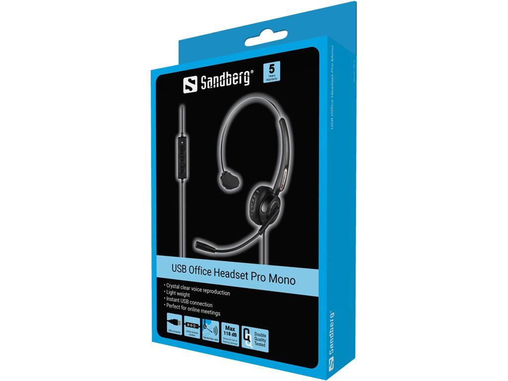 Sandberg USB slušalice Pro Mono
