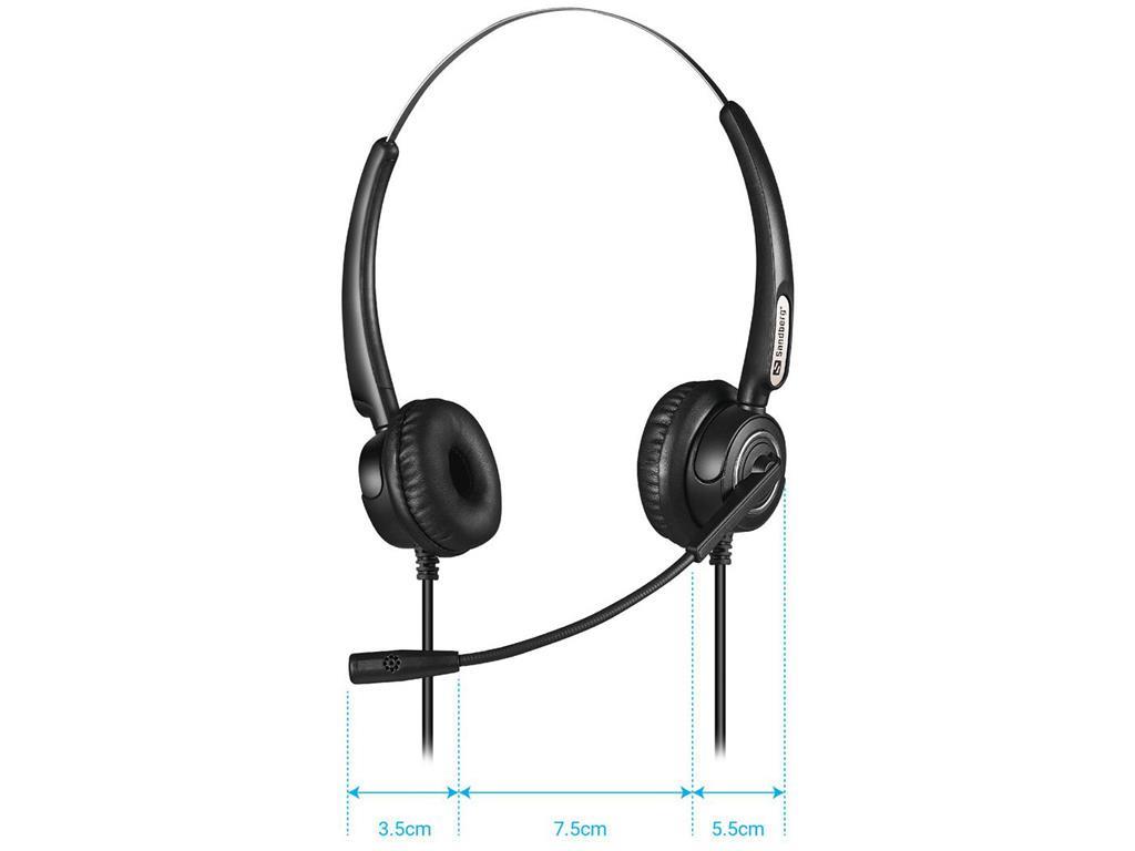 Sandberg Sandberg USB+RJ9/11 Headset Pro Stereo