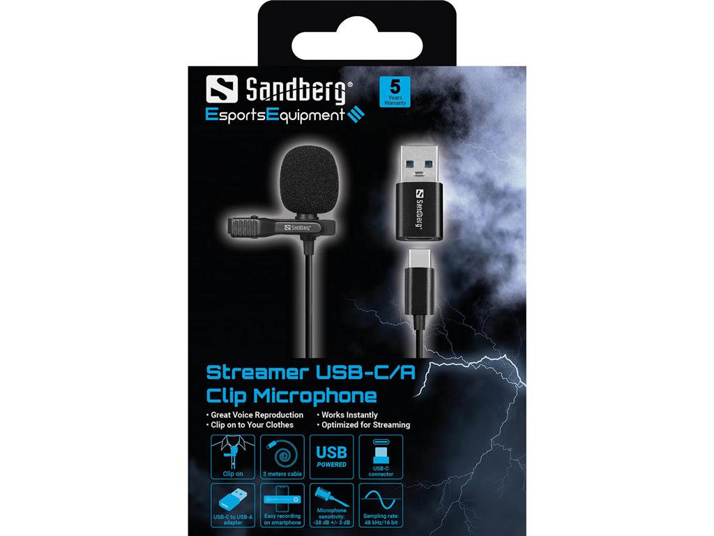 Sandberg Mini USB mikrofon