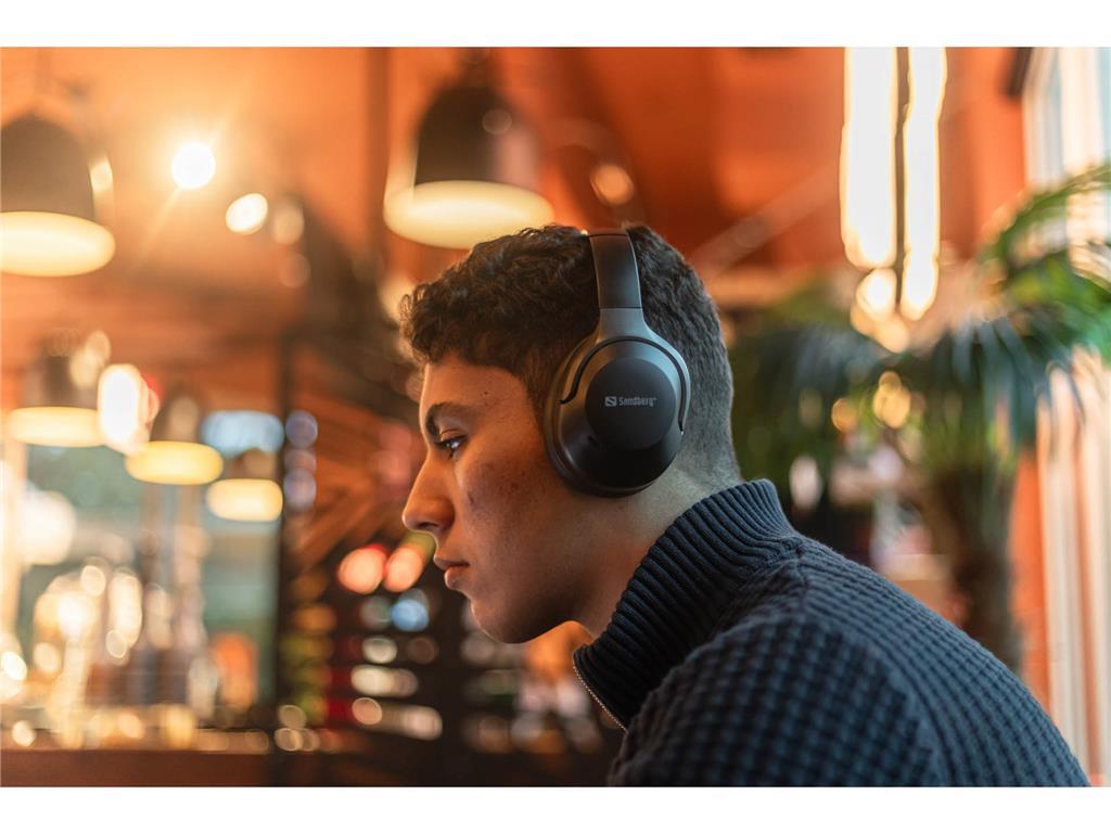 Sandberg Sandberg Wireless Travel Headset ANC+ENC