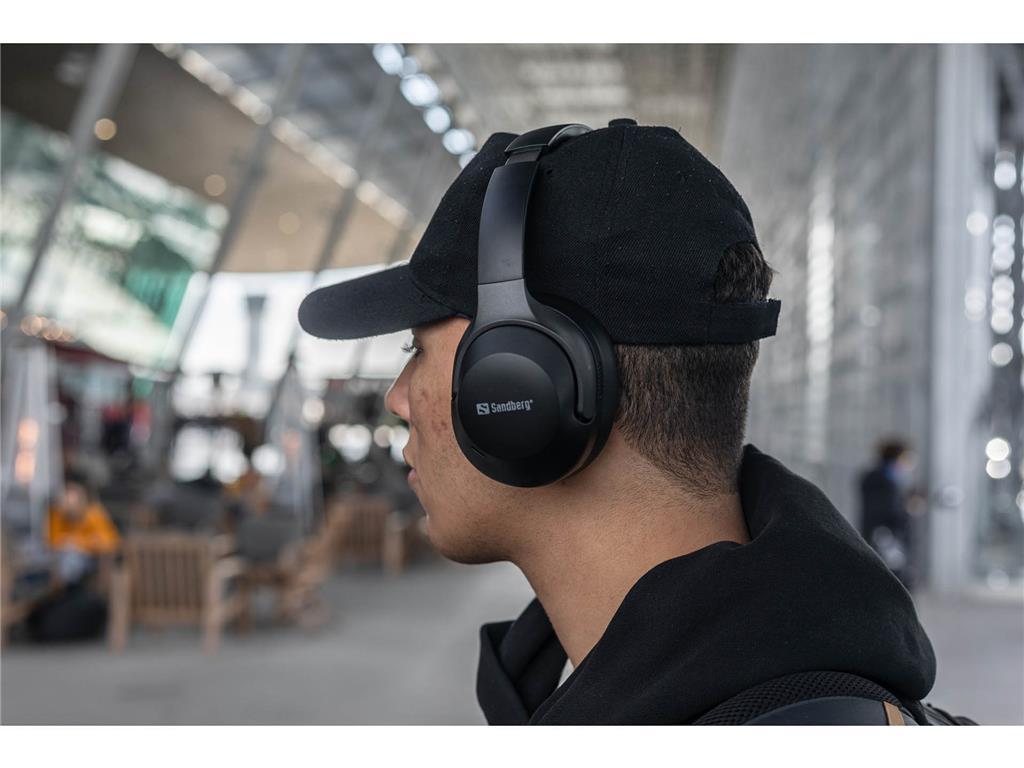 Sandberg Sandberg Wireless Travel Headset ANC+ENC