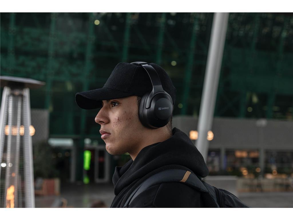 Sandberg Sandberg Wireless Travel Headset ANC+ENC