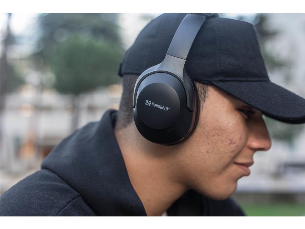 Sandberg Sandberg Wireless Travel Headset ANC+ENC