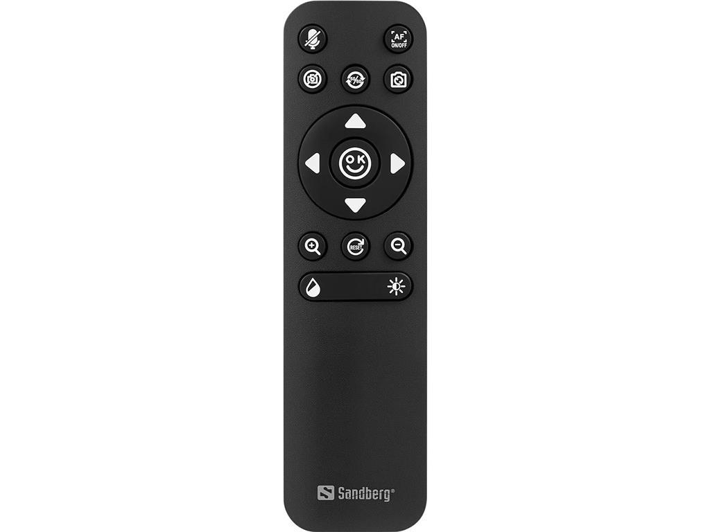 Sandberg Sandberg USB-C/A Webcam Pro Remote 4K