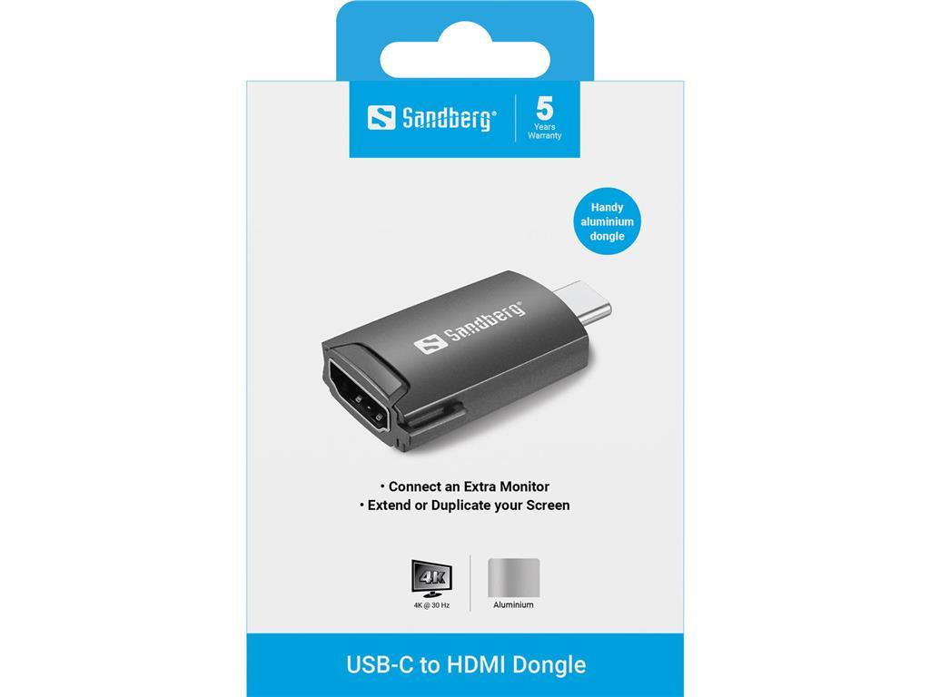 Sandberg Sandberg USB-C na HDMI adapter