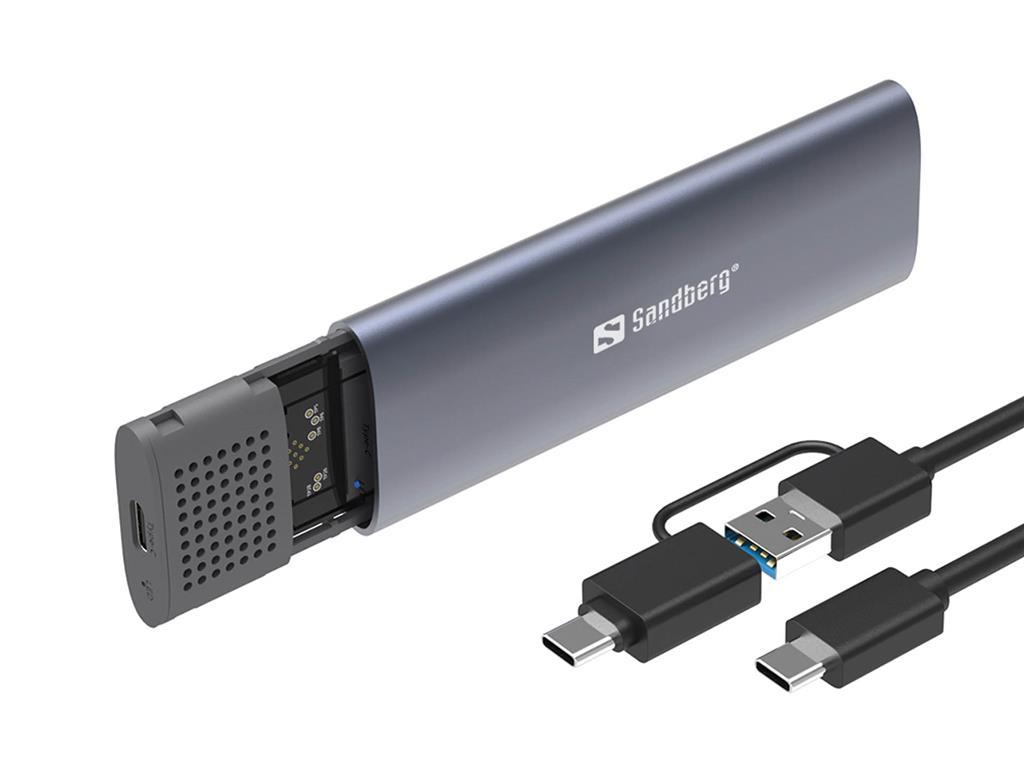 Sandberg Sandberg USB 3.2 kućište za M.2+NVMe SSD
