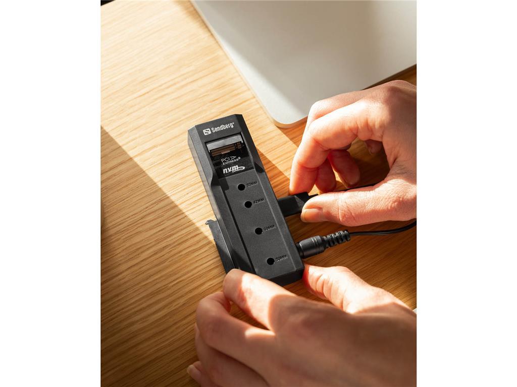 Sandberg Sandberg USB 3.2 Cloner and Dock for M2