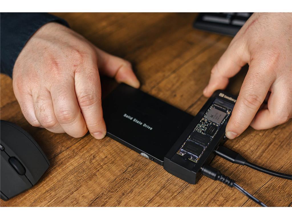 Sandberg Sandberg USB 3.2 Cloner and Dock for M2