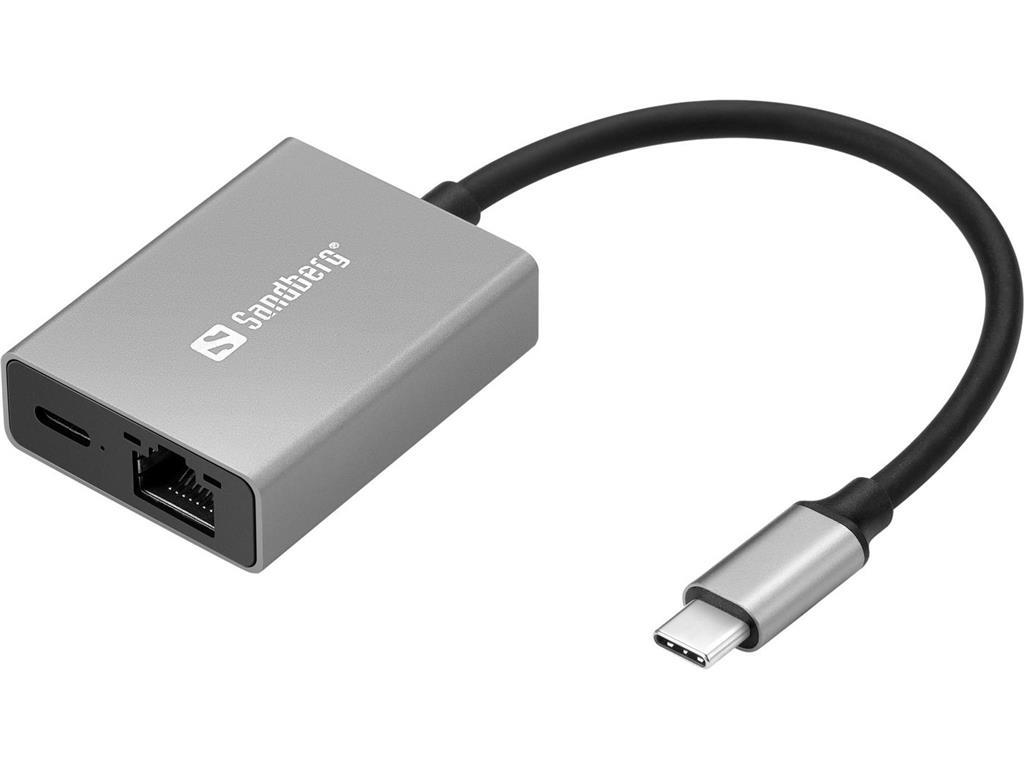 Sandberg Sandberg USB-C Gigabit adapter PD100W