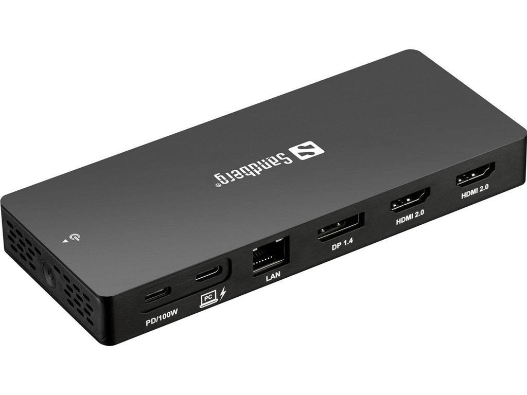 Sandberg USB-C hub razdjelnik Pro, 13-v-1