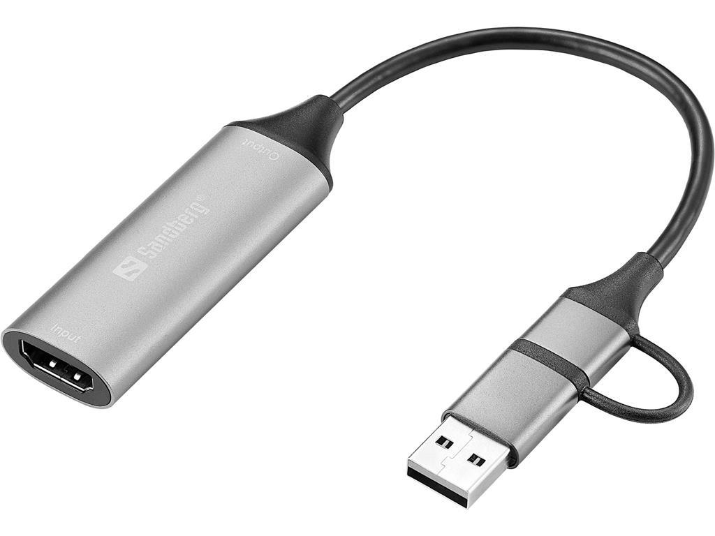 Sandberg Sandberg HDMI Capture Link za USB-C/A