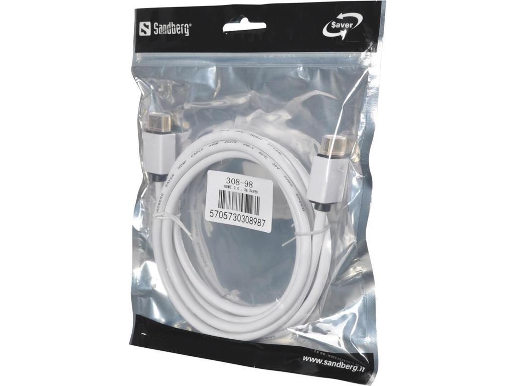 Sandberg Sandberg HDMI 2.0, 2m SAVER