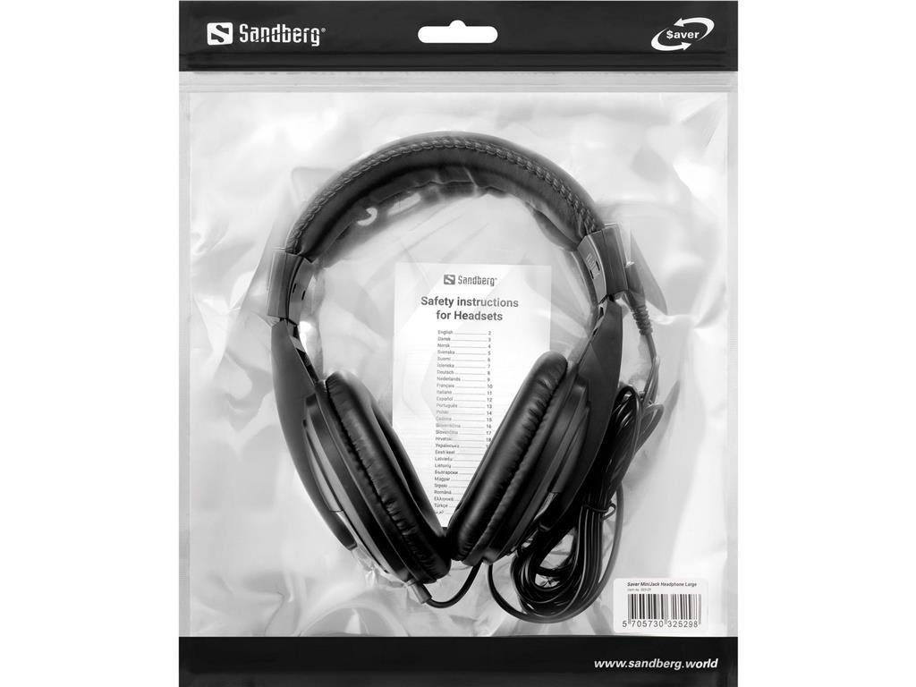 Sandberg Sandberg Saver MiniJack velike slušalice