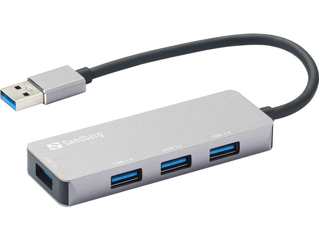 Sandberg Sandberg USB-A razdjelnik 1xUSB3.0+3x2.0