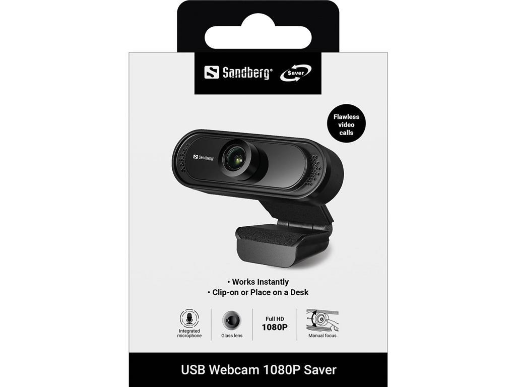 Sandberg USB web-kamera 1080P HD Saver