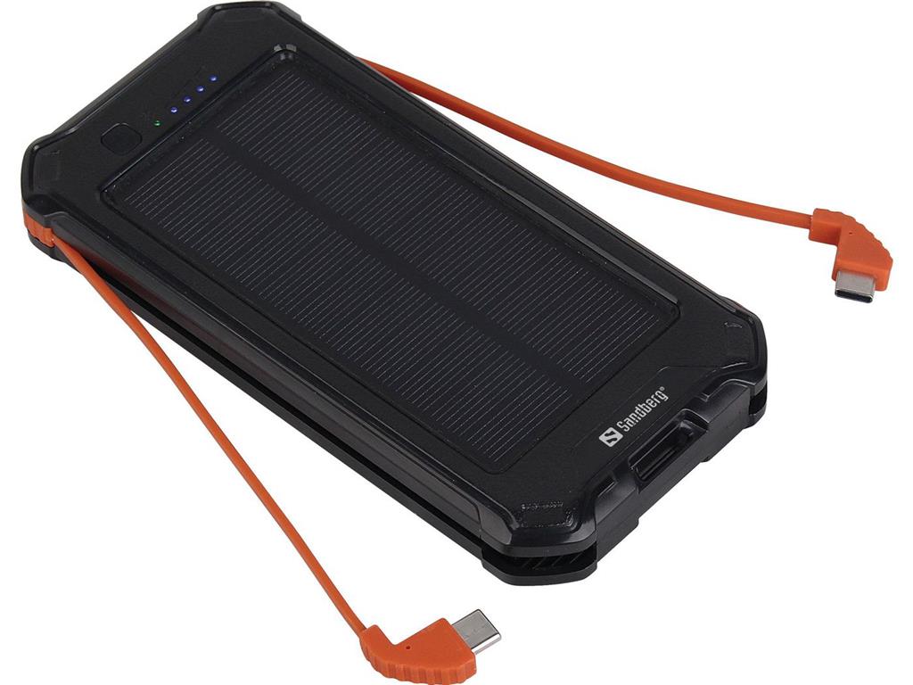 Sandberg 3u1 Solarni powerbank 10000