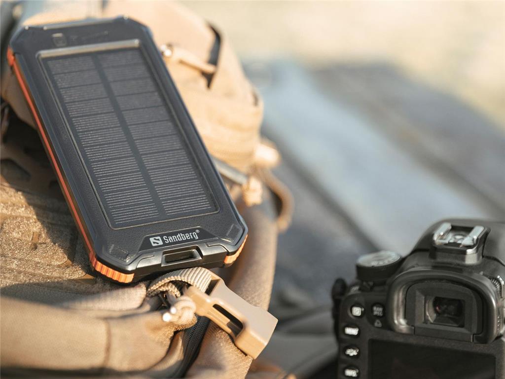 Sandberg 3u1 Solarni powerbank 10000