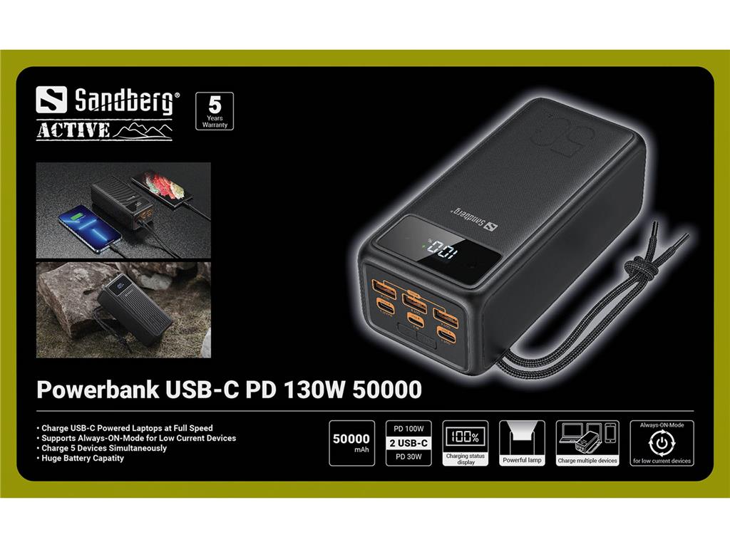 Sandberg Baterija Powerbank 50.000
