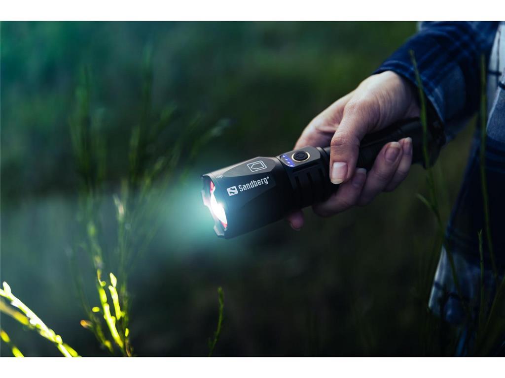 Sandberg Ručna lampa s baterijom Powerbank 5000