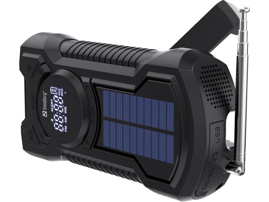 Sandberg Baterija powerbank+radio Vse-v-1, 5.000