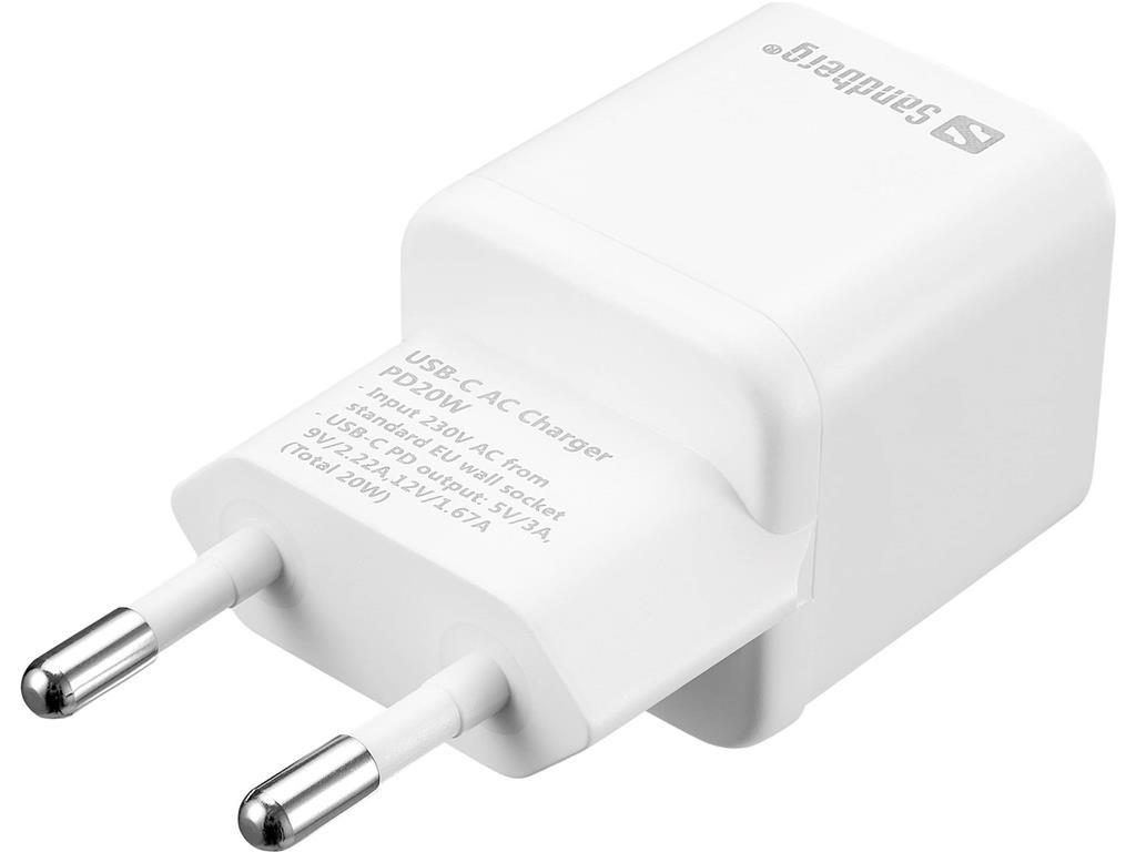 Sandberg Sandberg USB-C AC punjač PD20W EU
