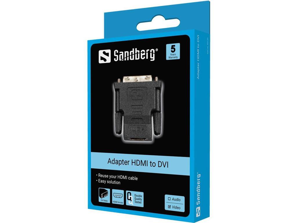 Sandberg Sandberg adapter DVI-M - HDMI-F