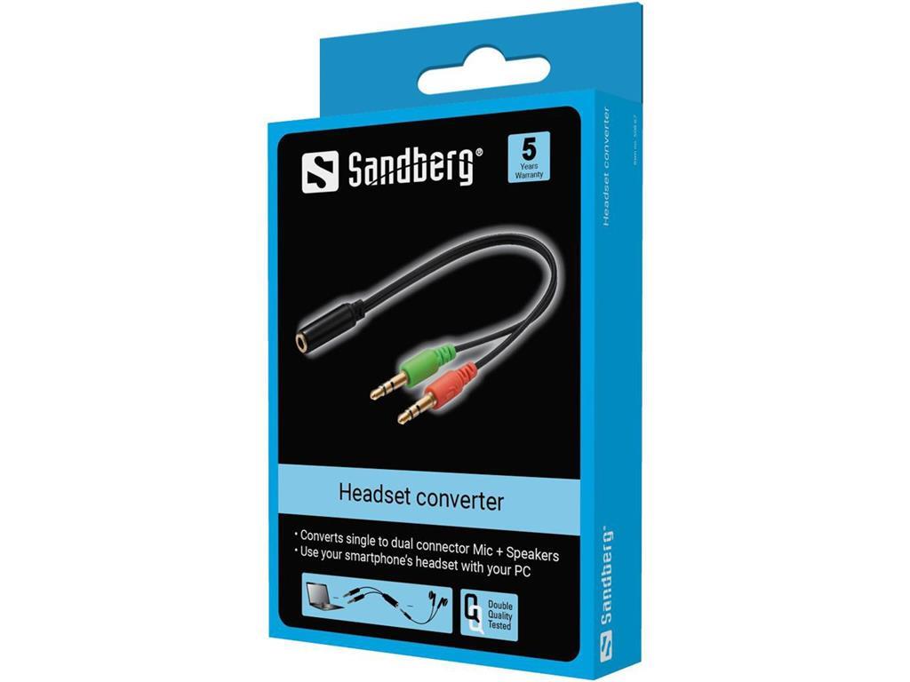 Sandberg Sandberg adapter za headset (mobilni) za