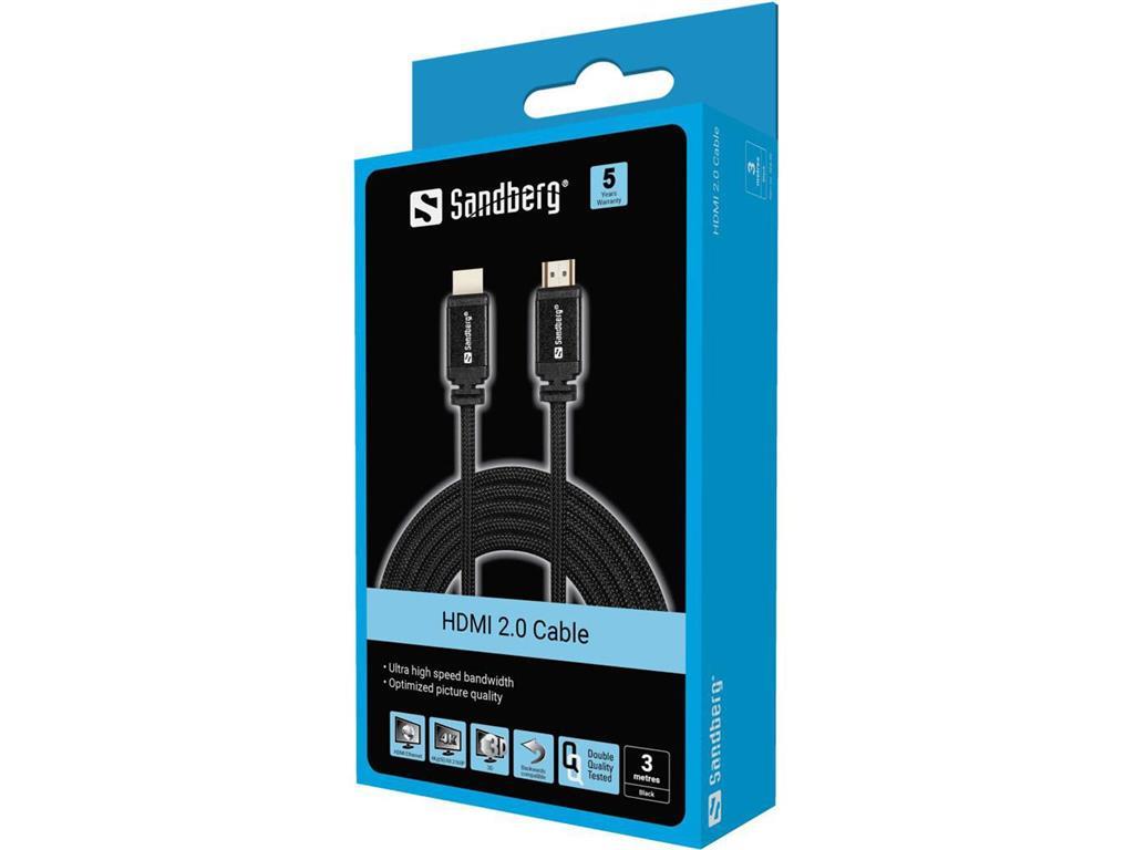 Sandberg HDMI 2.0 19M-19M, 3m