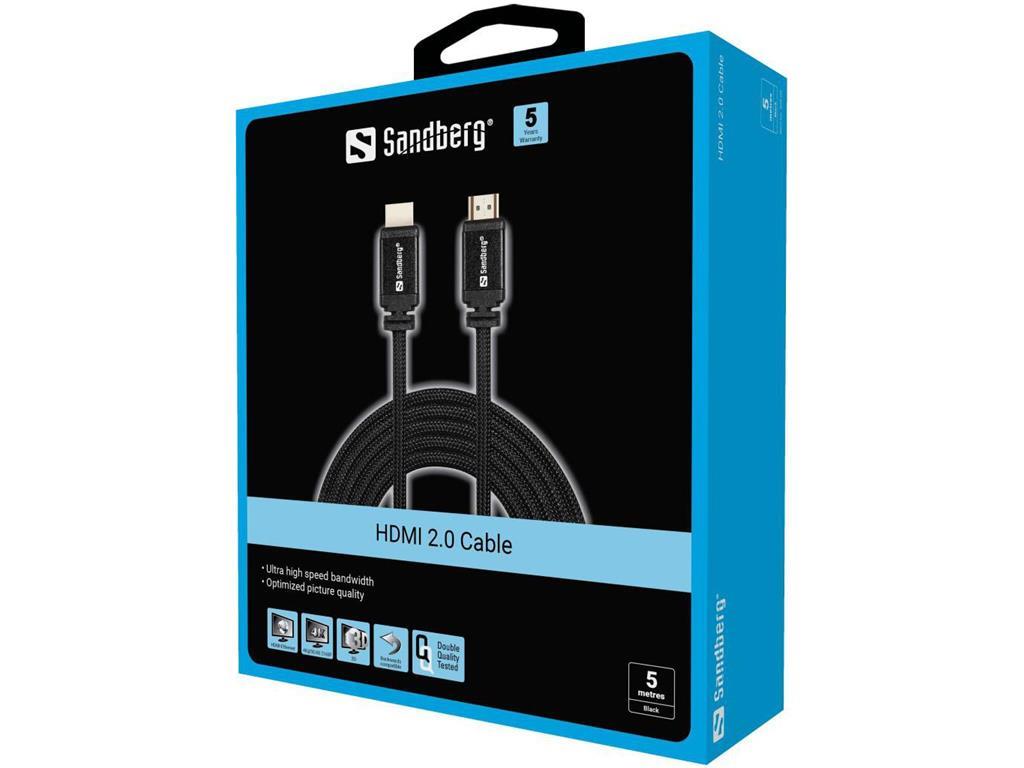 Sandberg Sandberg HDMI 2.0 19M-19M, 5m