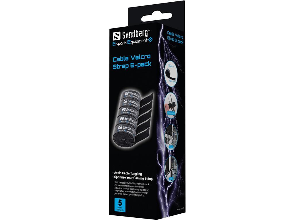 Sandberg Sandberg Velcro trake za kabele,