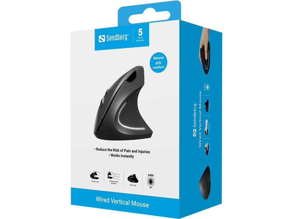 Sandberg Vertikalni žičani miš