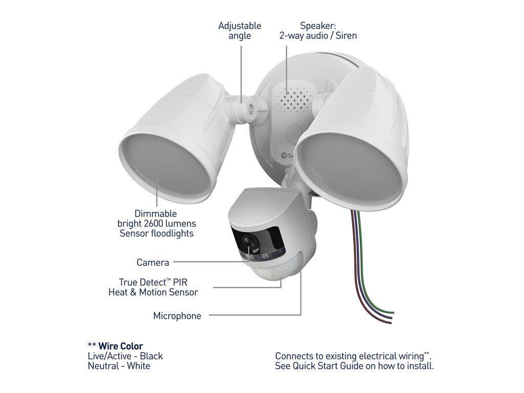 Swann Nadzorna kamera s senzorjem gibanja 4K
