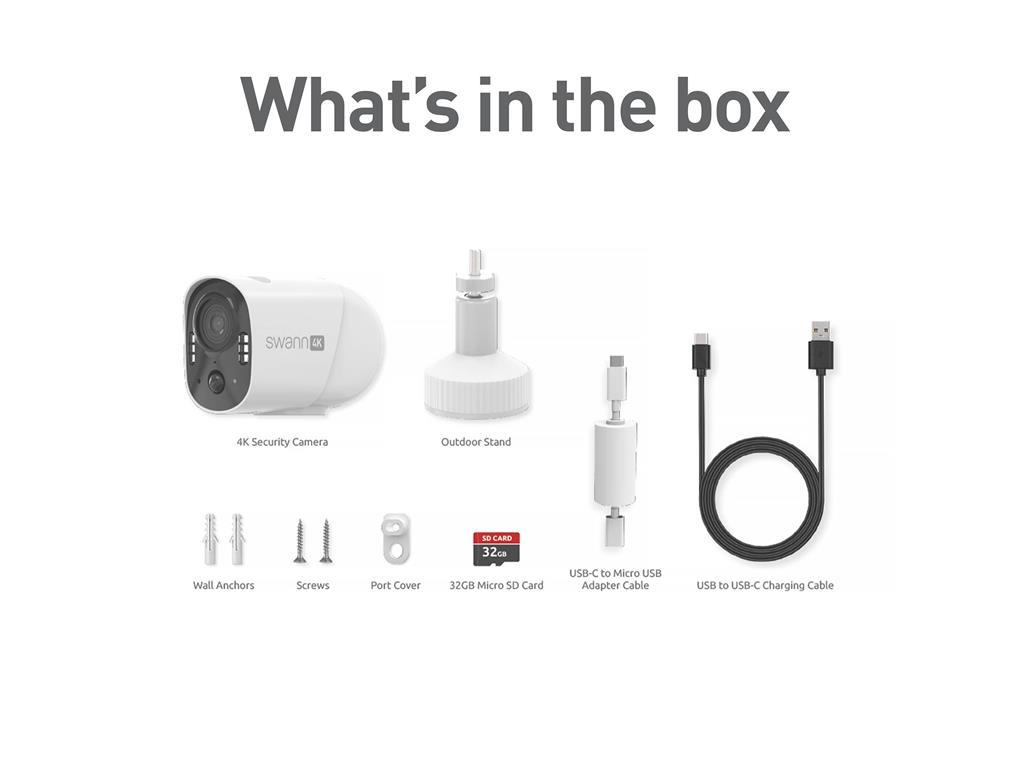 Swann Sigurnosna kamera Xtreem 4K, Wi-Fi