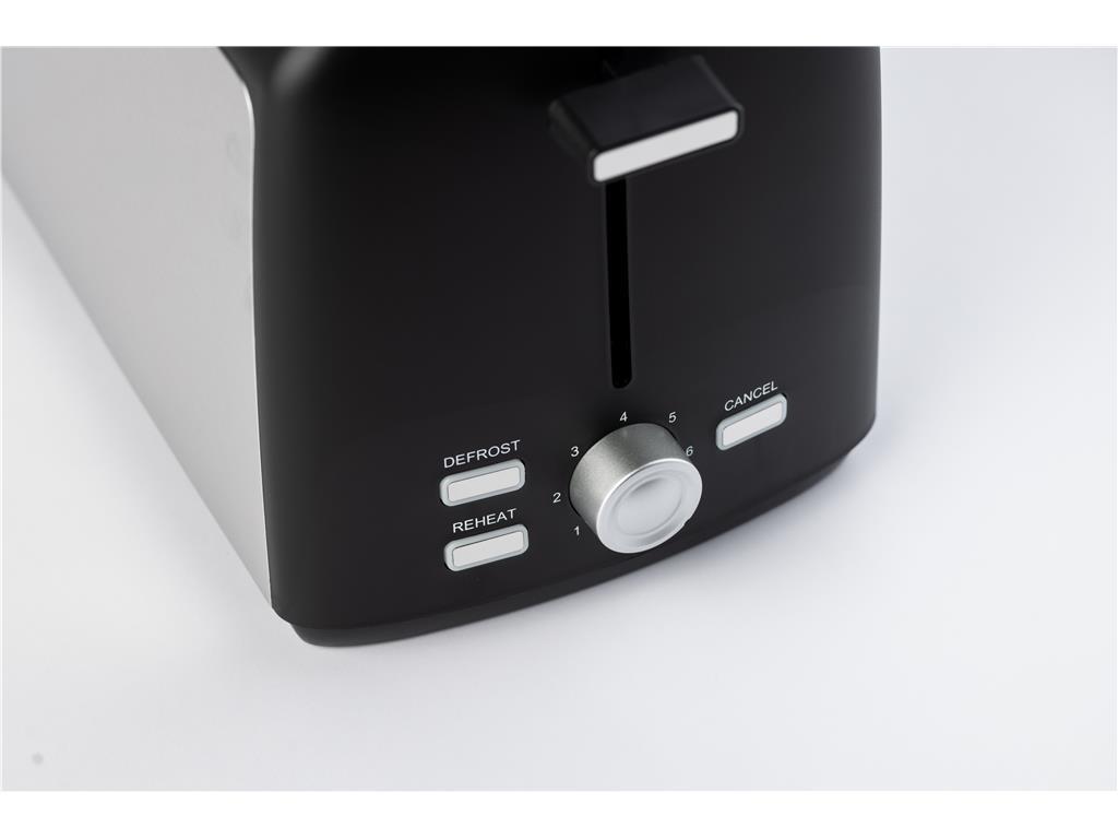Tornado Toaster 4 kruhki z dolgima režama