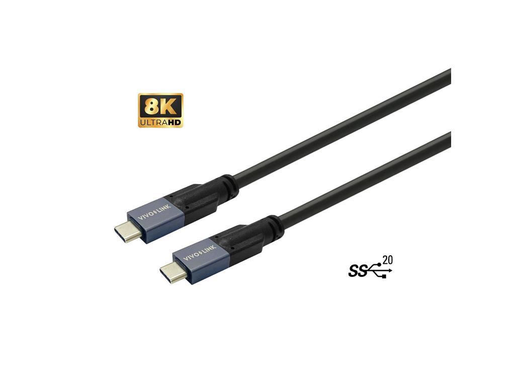 Vivolink Kabel USB C-C 3.2, 7,5m