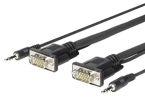 Vivolink Pro kabel VGA-micro+Audio 1,8m