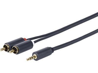 Vivolink 3,5mm kabel na 2xRCA M-M 5m