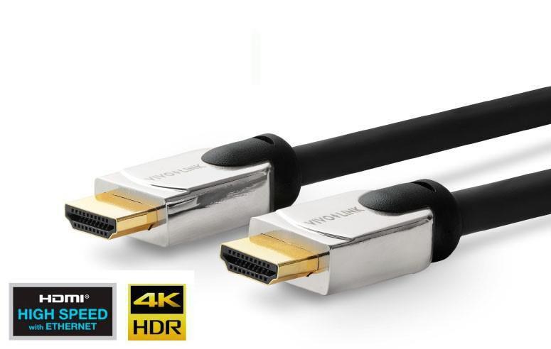 Vivolink Pro HDMI 2.0 s kovinsko glavo, 12,5m