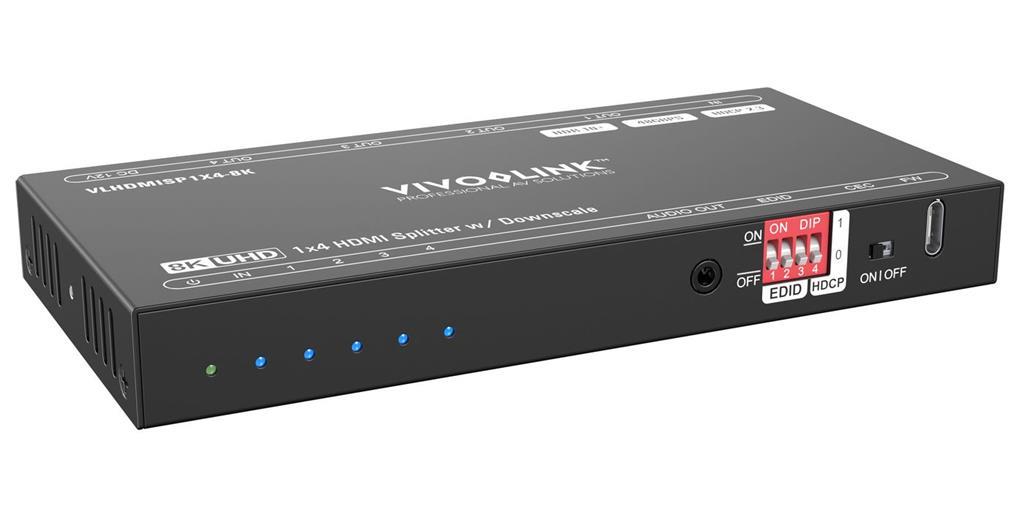 Vivolink HDMI razdelilnik 1x4 (8K60Hz)