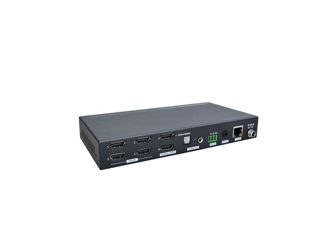 Vivolink Matrično stikalo HDMI 2.0 4x2, HDCP 2.2