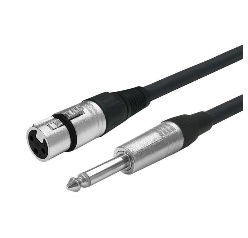 Vivolink XLR ženski na mono jack 6.35mm